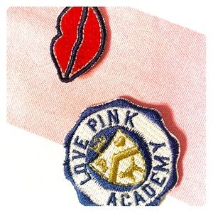 VS PINK Iron On Patches
